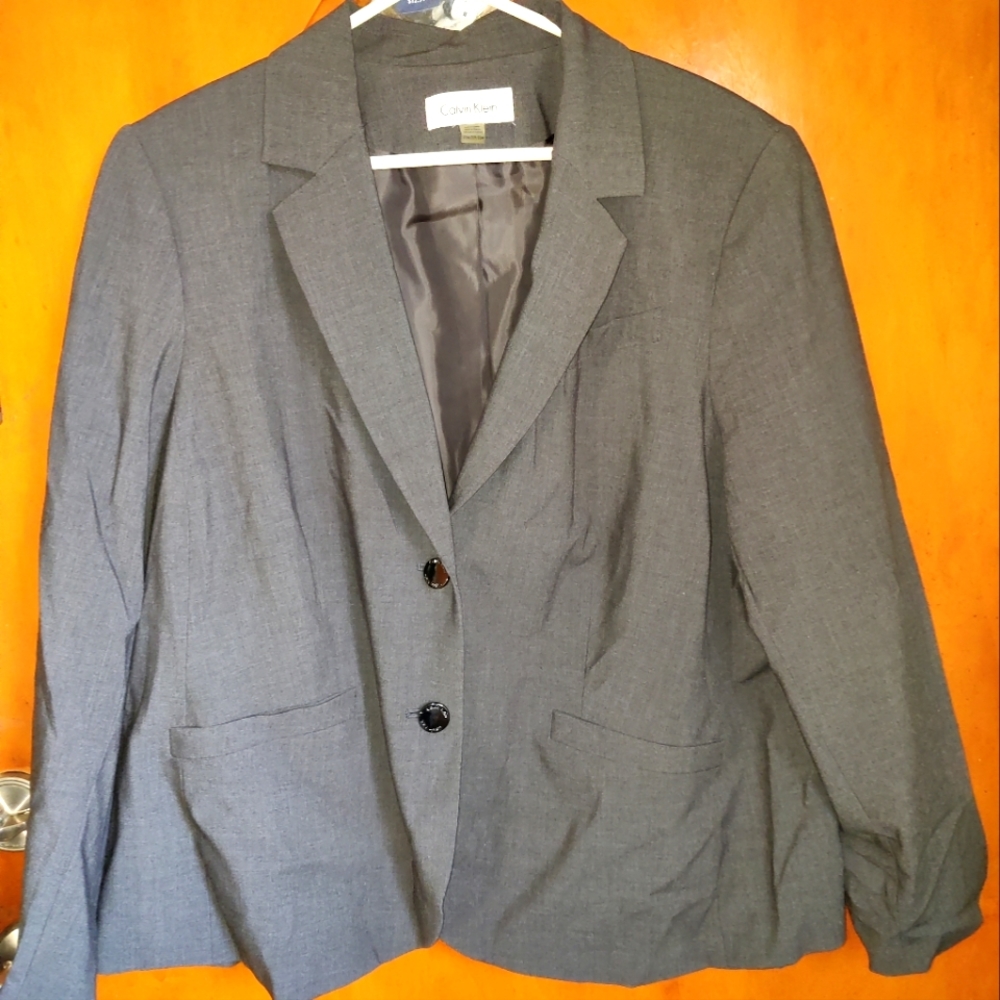 Calvin Klein Women's Suit Style Jacket